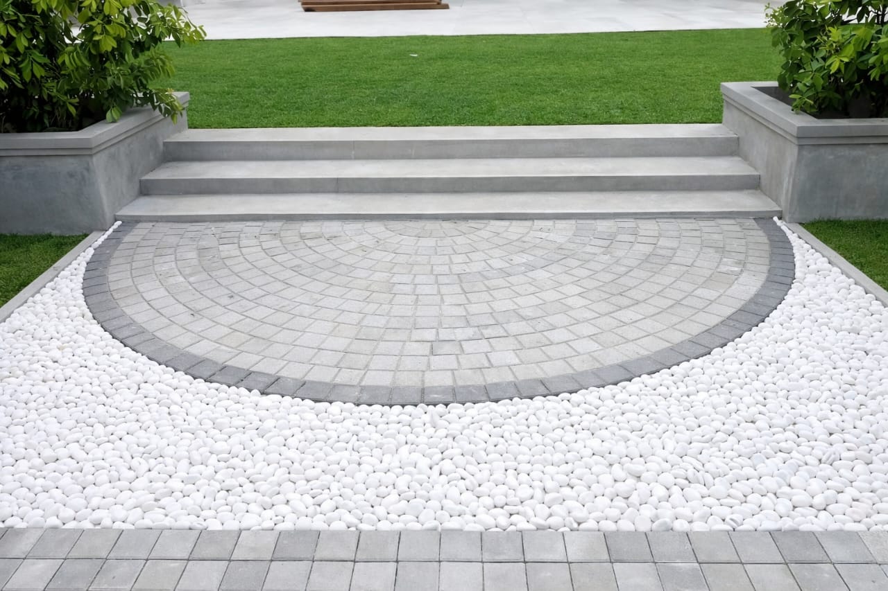 Decorative Garden Paving